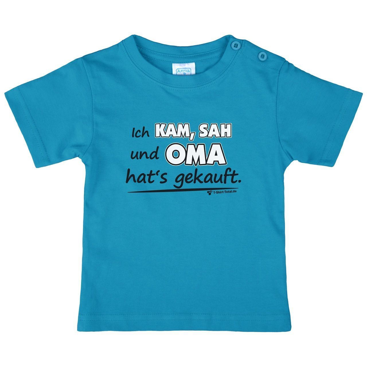 Oma hats gekauft Kinder T-Shirt türkis 110 / 116