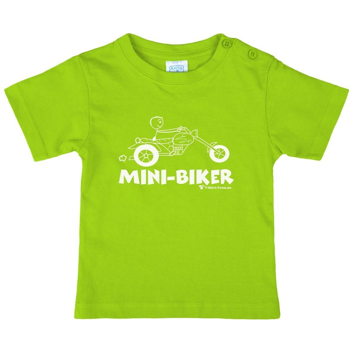Mini Biker Kinder T-Shirt hellgrün 80 / 86