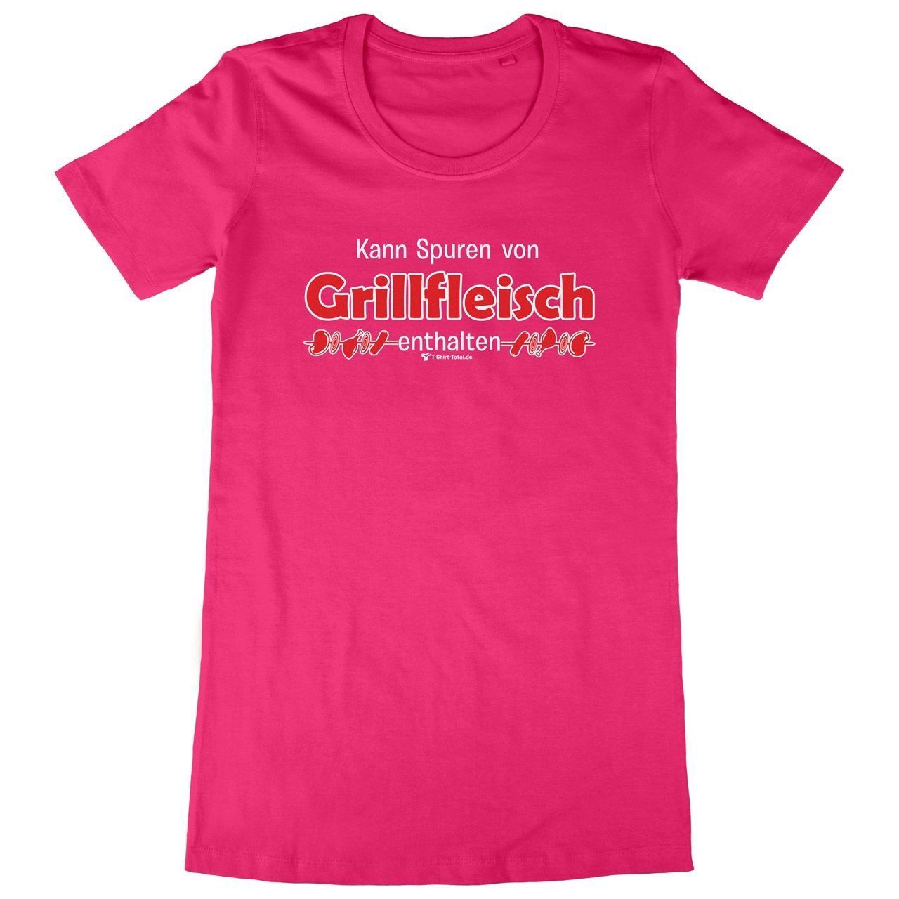 Spuren von Grillfleisch Woman Long Shirt pink Extra Large