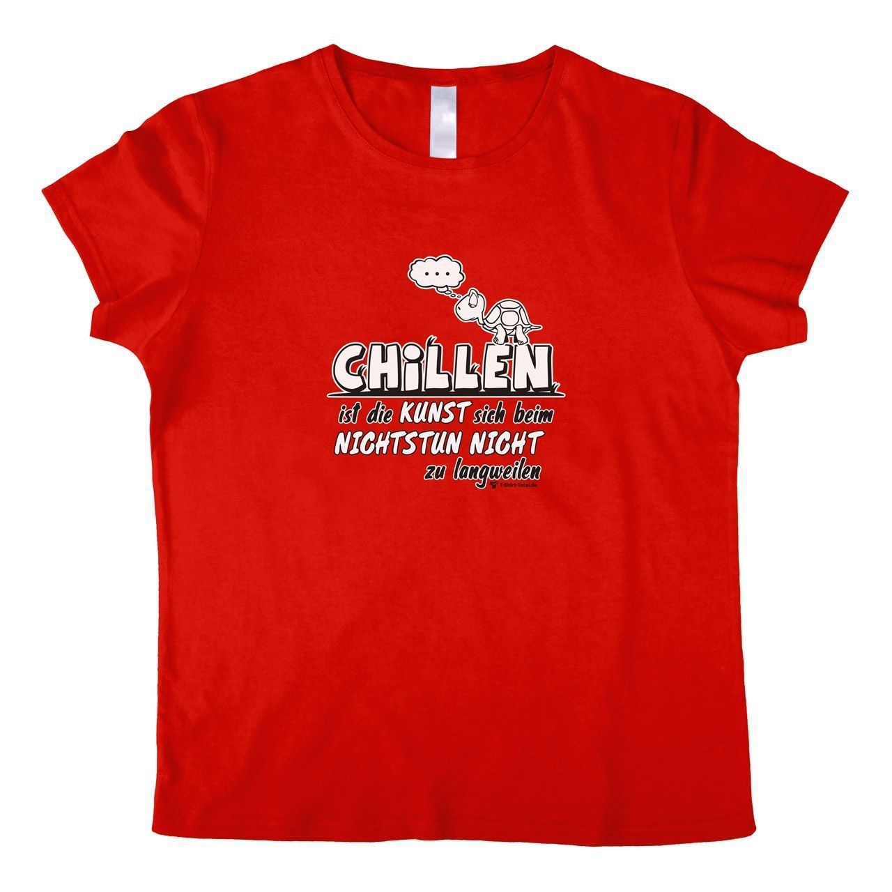 Chillen Woman T-Shirt rot Small