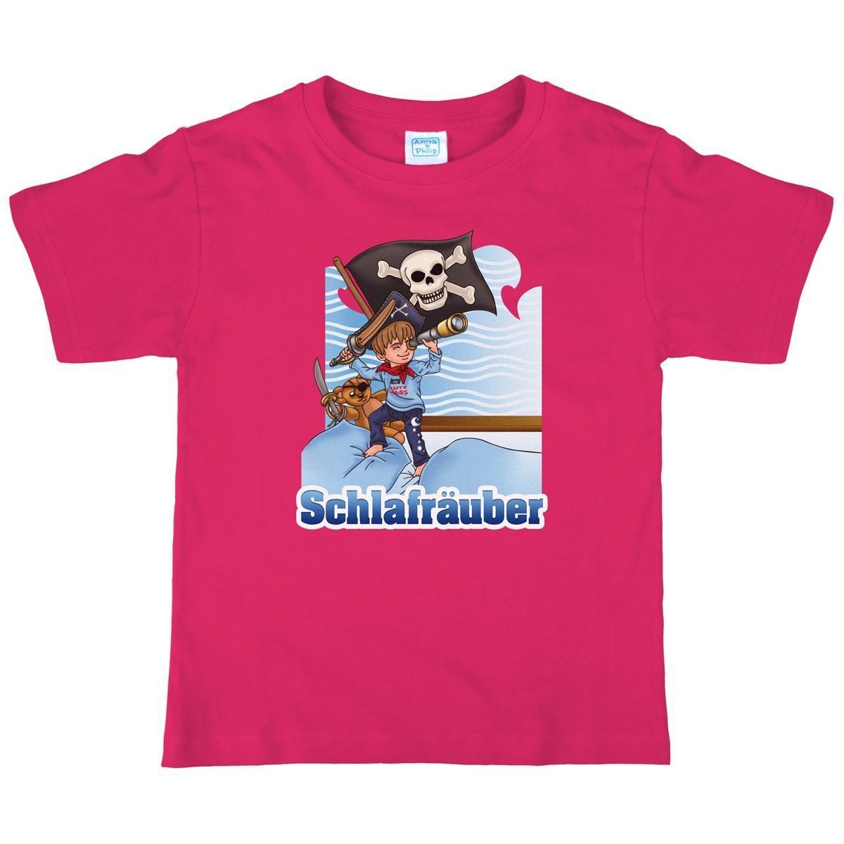 Schlafräuber Kinder T-Shirt pink 80 / 86