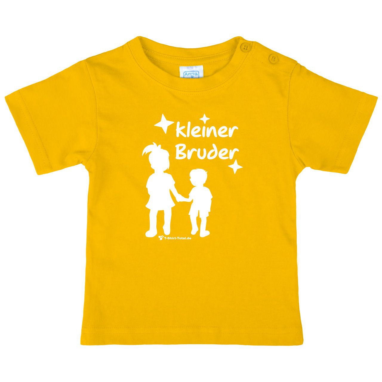 Kleiner Bruder MJ Kinder T-Shirt gelb 56 / 62