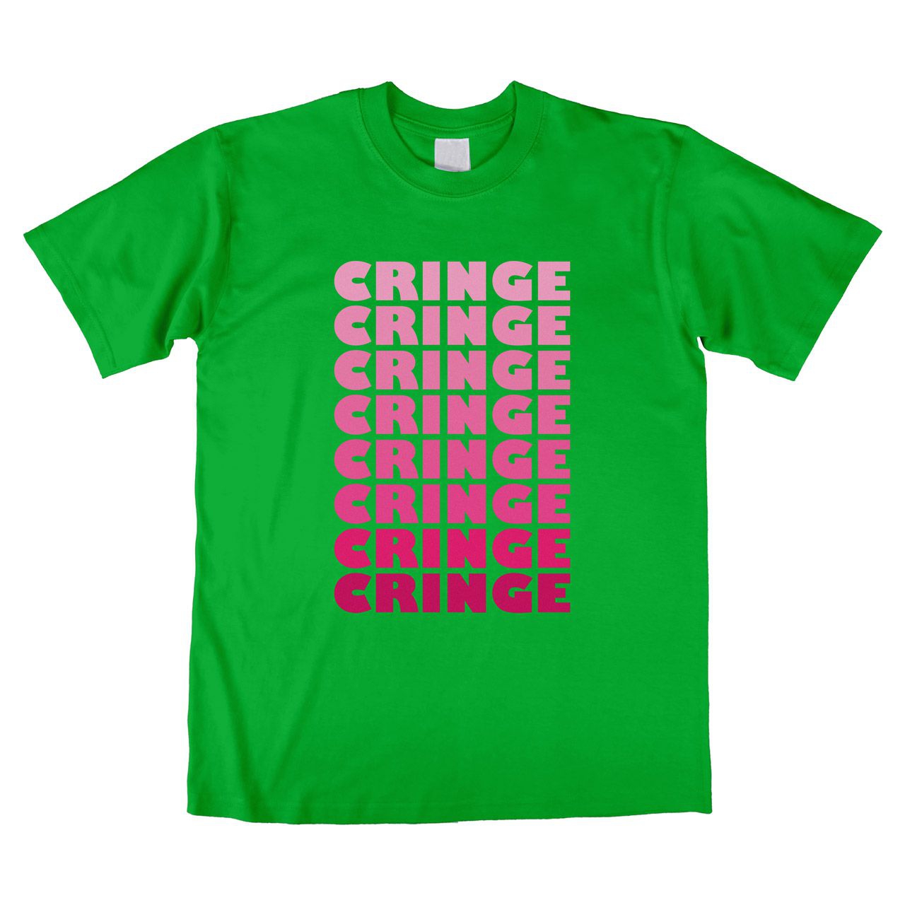 Cringe Unisex T-Shirt grün Large