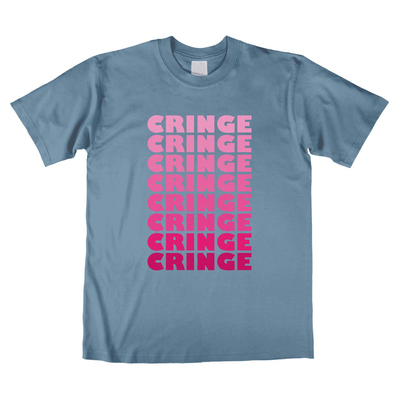 Cringe Unisex T-Shirt denim Large