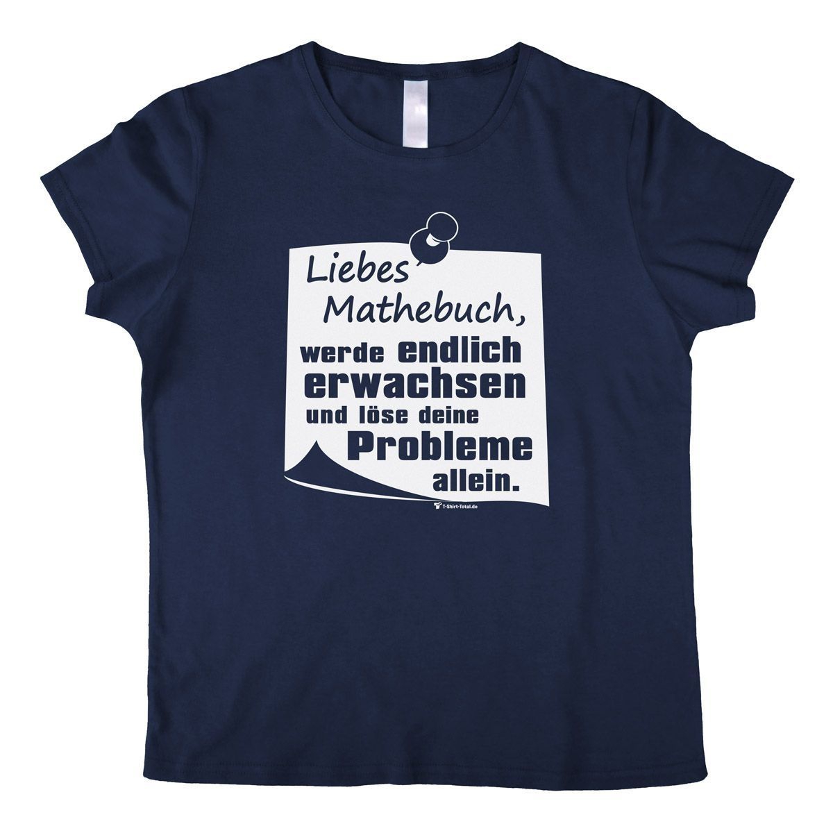 Liebes Mathebuch Woman T-Shirt navy Small