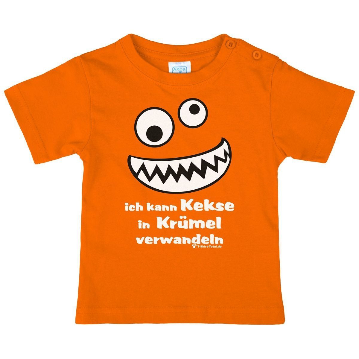 Kekse Krümel Kinder T-Shirt orange 92
