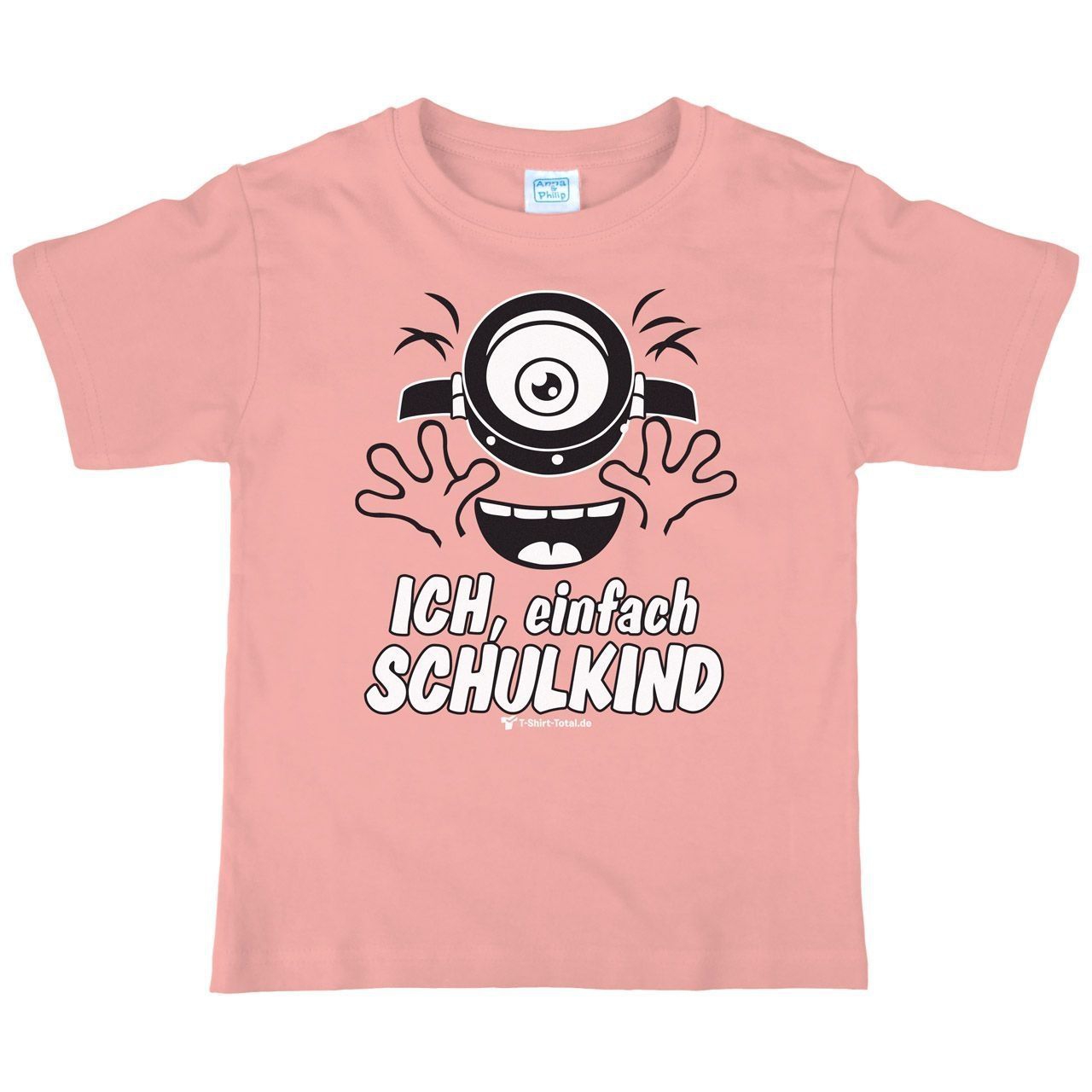 Ich einfach Schulkind Kinder T-Shirt rosa 134 / 140