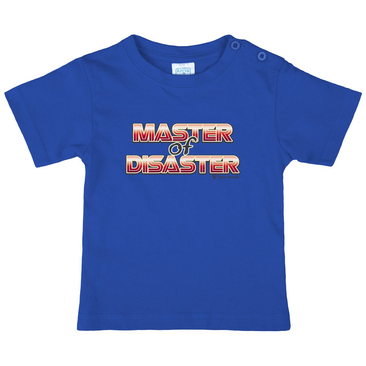 Master of Disaster Kinder T-Shirt royal 104