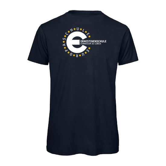 Ernestinenschule Unisex T-Shirt V-Ausschnitt navy Large