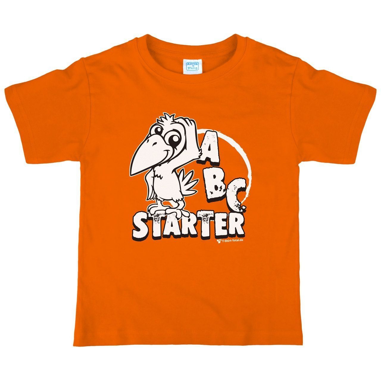 ABC Starter Kinder T-Shirt orange 122 / 128