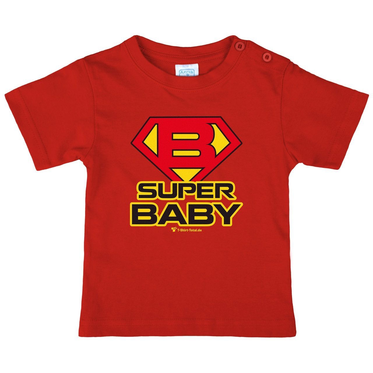 Super Baby Kinder T-Shirt rot 92
