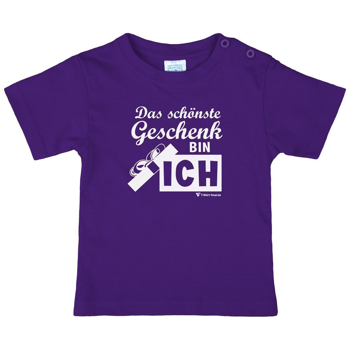 Schönste Geschenk Kinder T-Shirt lila 68 / 74