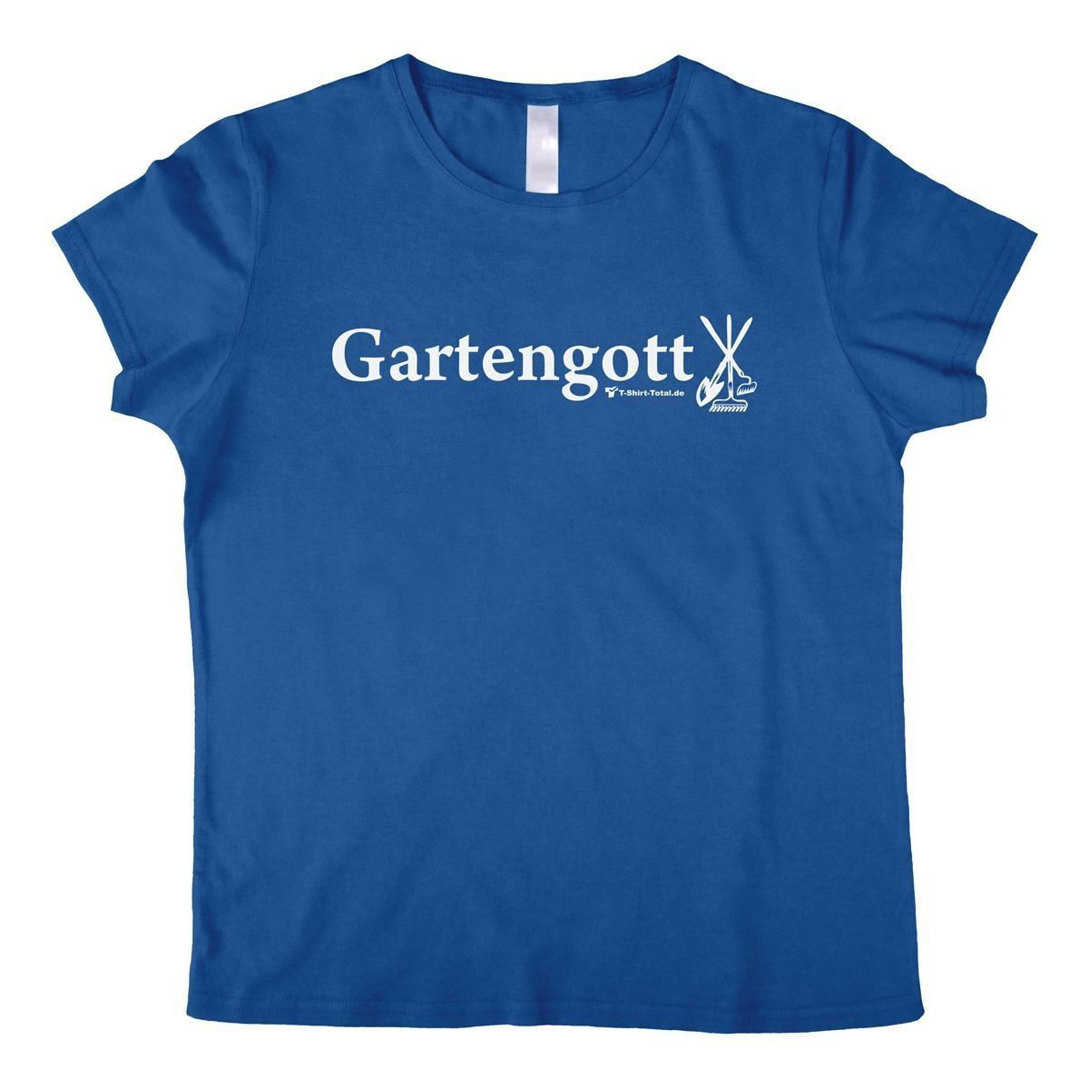 Gartengott Woman T-Shirt royal Medium