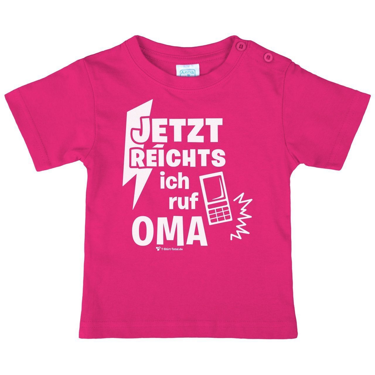Ruf Oma Kinder T-Shirt pink 104