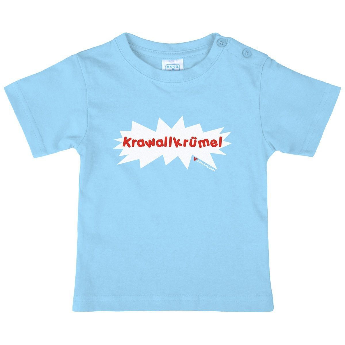 Krawallkrümel Kinder T-Shirt hellblau 134 / 140