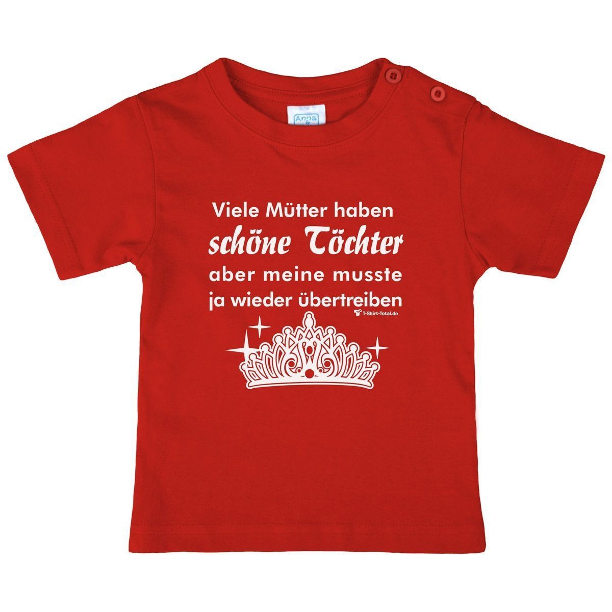 Schöne Töchter Kinder T-Shirt rot 56 / 62