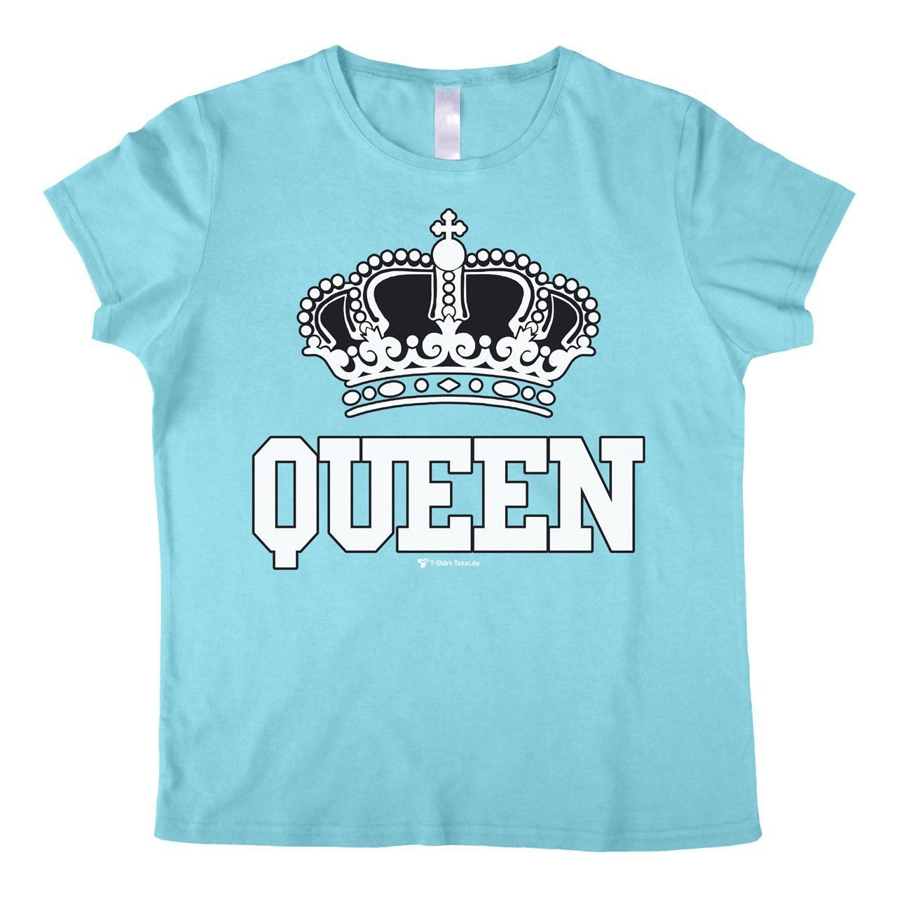 Queen Woman T-Shirt hellblau Medium