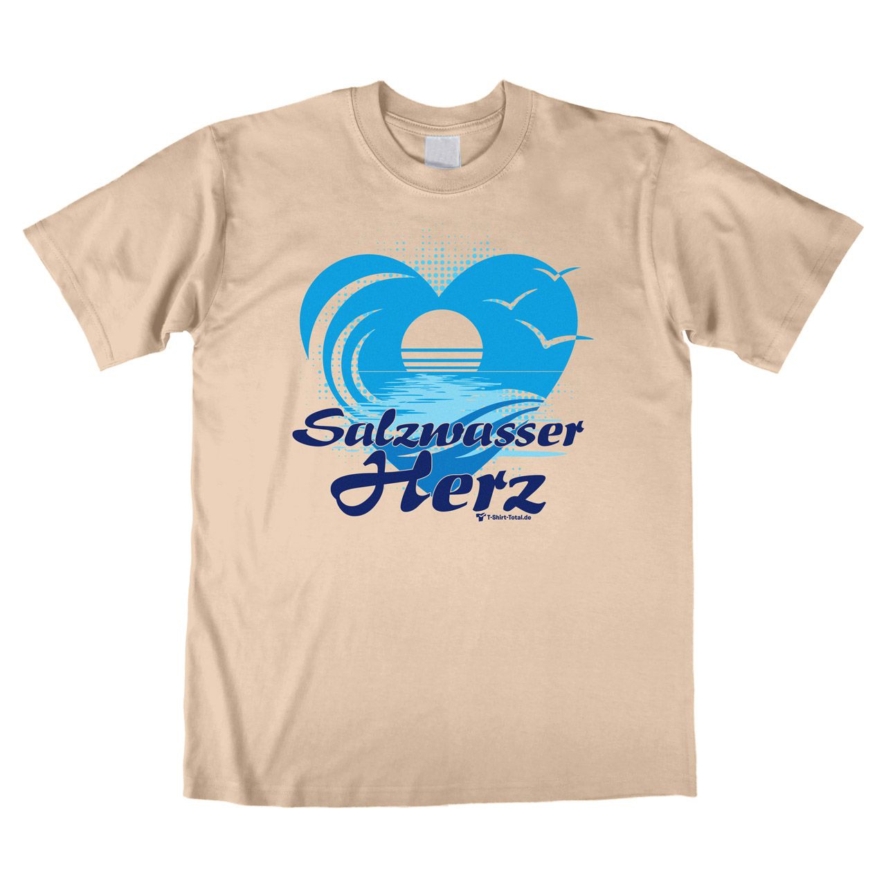 Salzwasserherz Unisex T-Shirt natur Extra Small