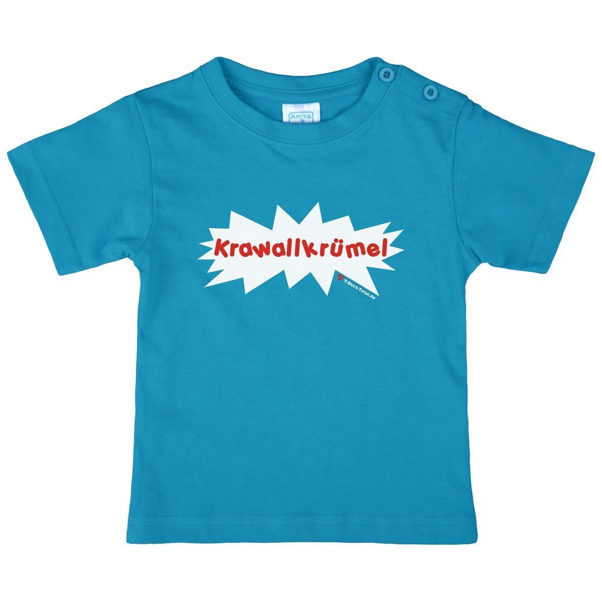 Krawallkrümel Kinder T-Shirt türkis 134 / 140