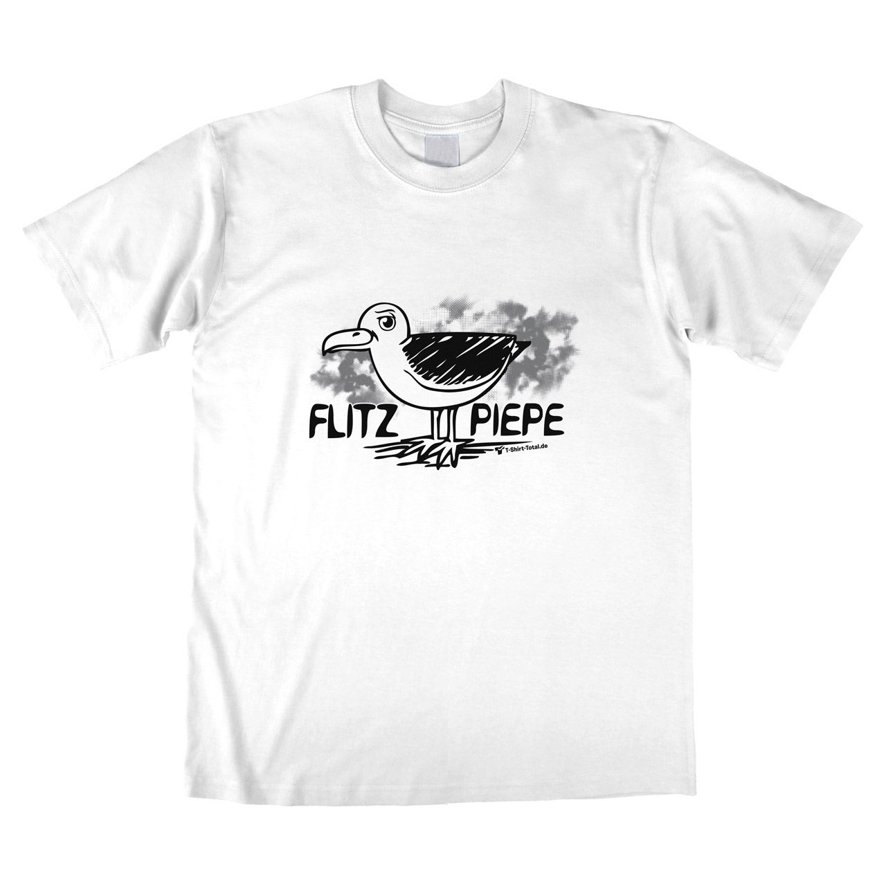 Flitzpiepe Unisex T-Shirt weiß Medium
