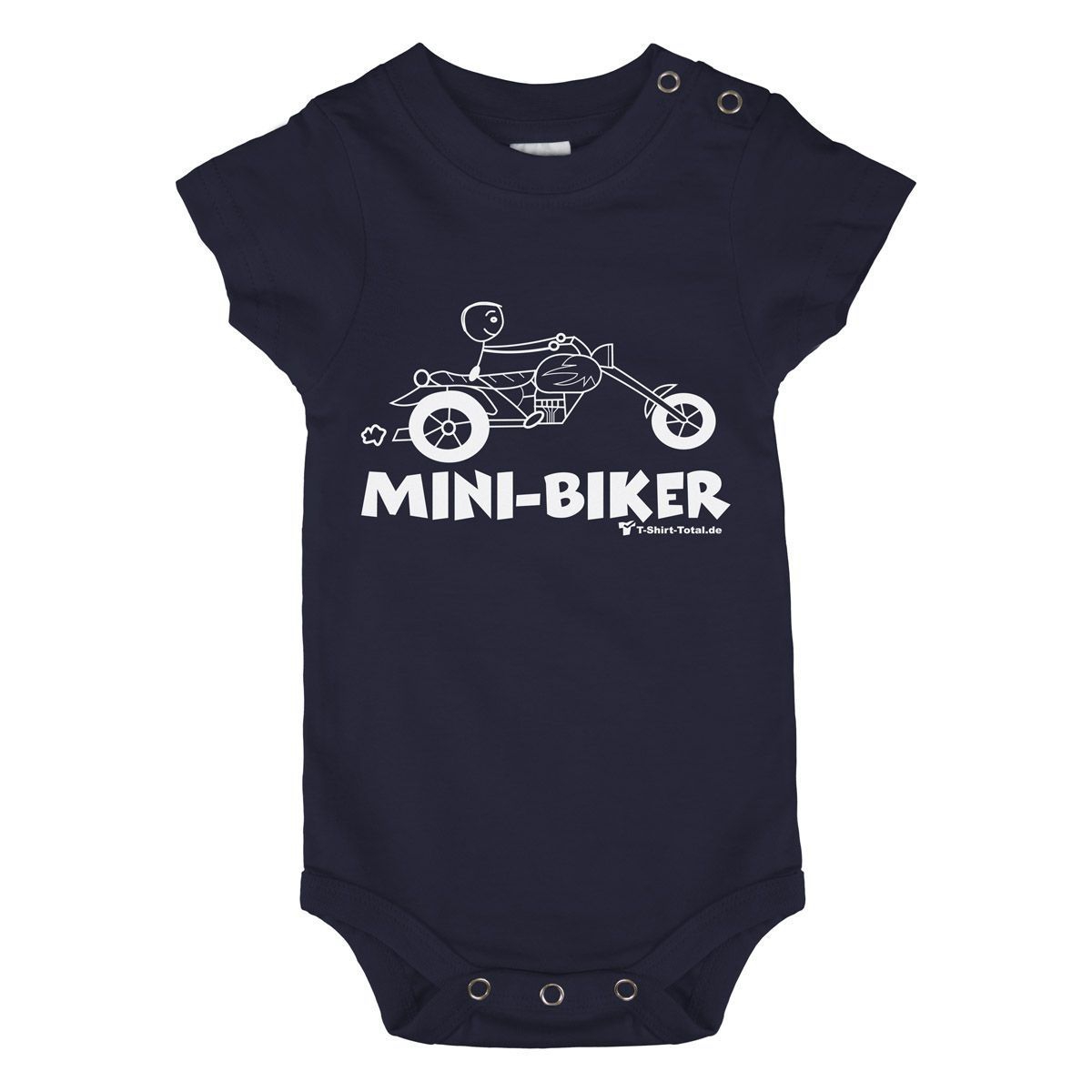 Mini Biker Baby Body Kurzarm navy 68 / 74