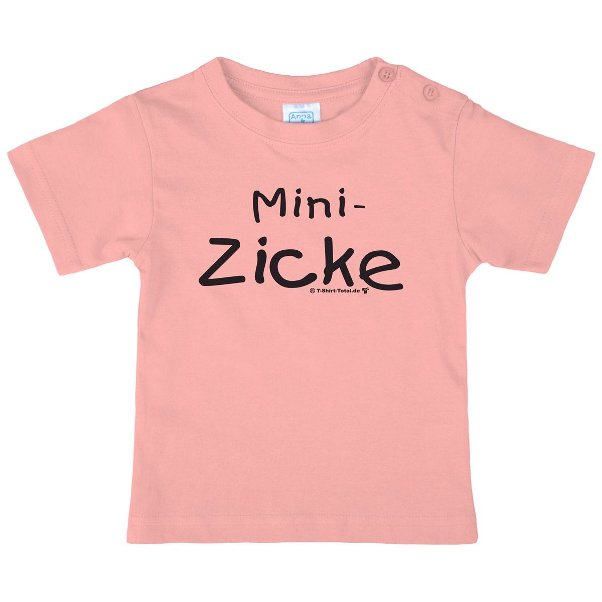 Mini Zicke Kinder T-Shirt rosa 80 / 86