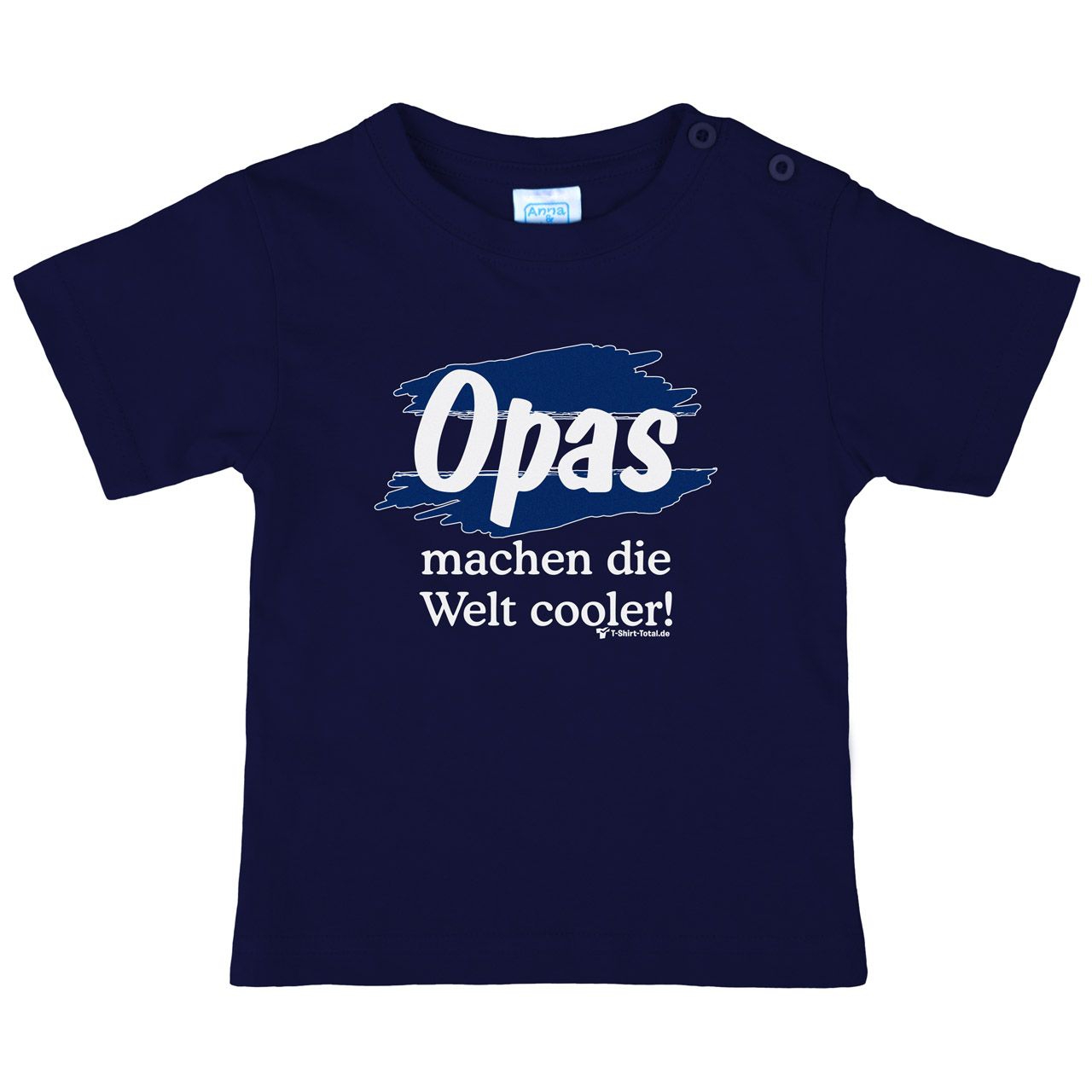 Welt cooler Opa Kinder T-Shirt navy 92