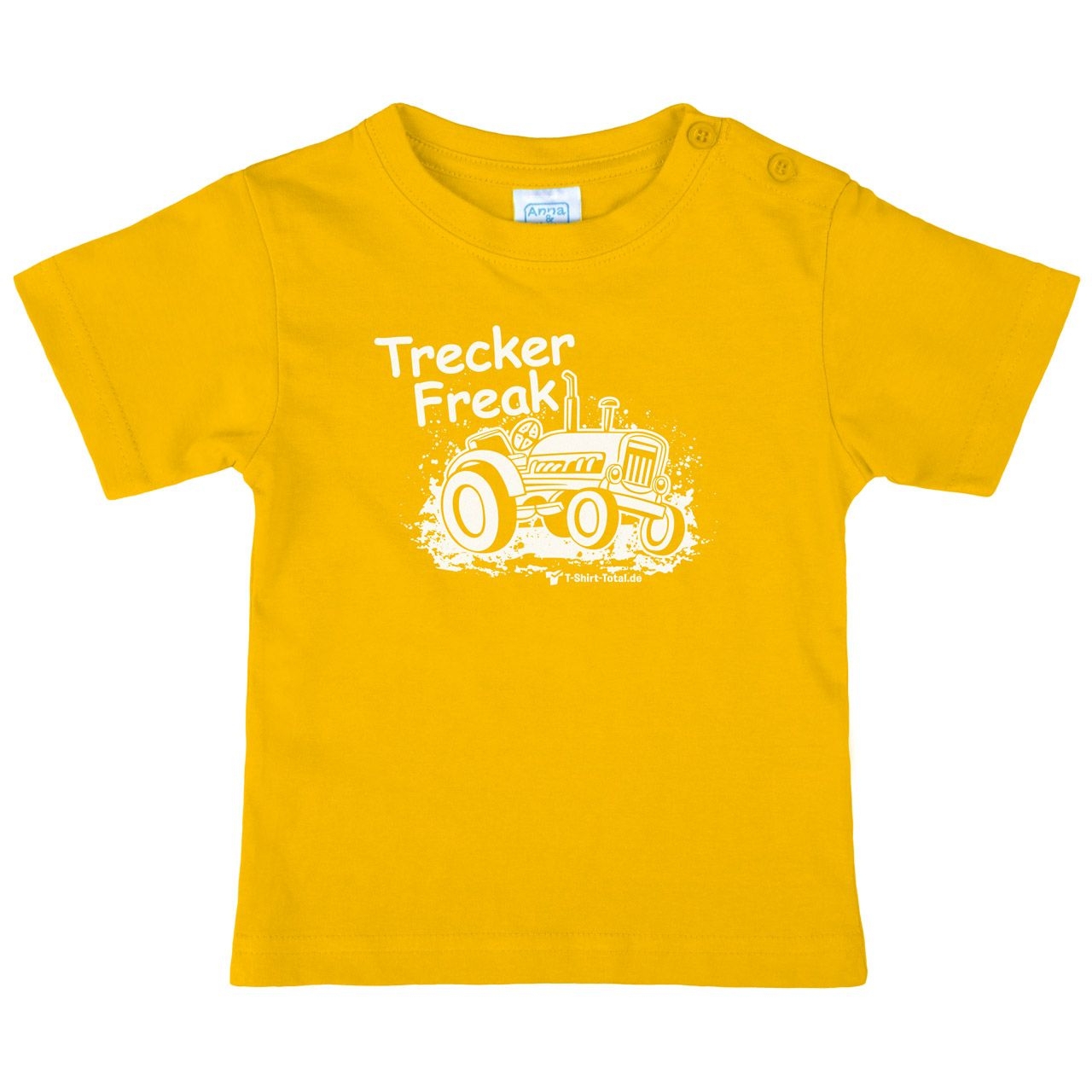 Trecker Freak Kinder T-Shirt gelb 92