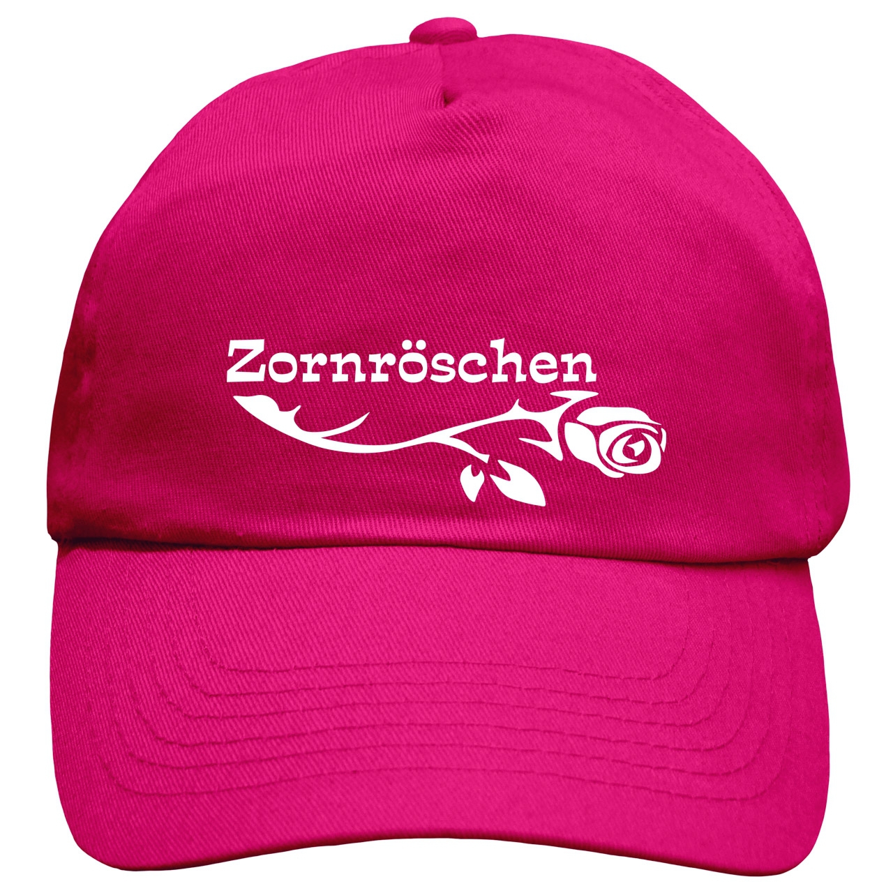 Zornröschen Cap Rundschirm pink