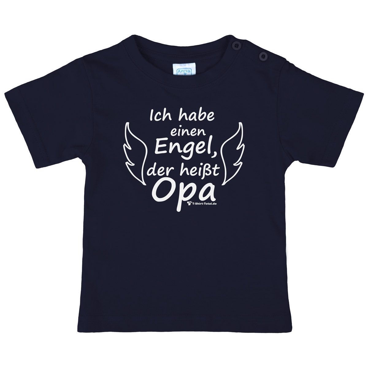 Engel Opa Kinder T-Shirt navy 56 / 62