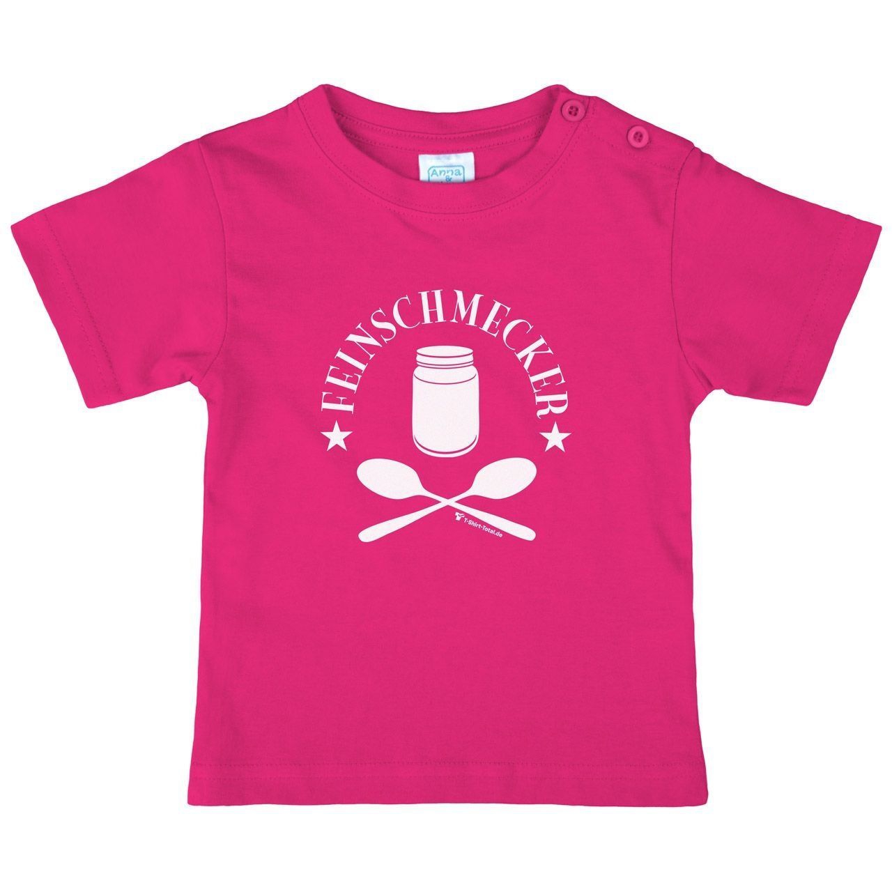 Feinschmecker Kinder T-Shirt pink 56 / 62