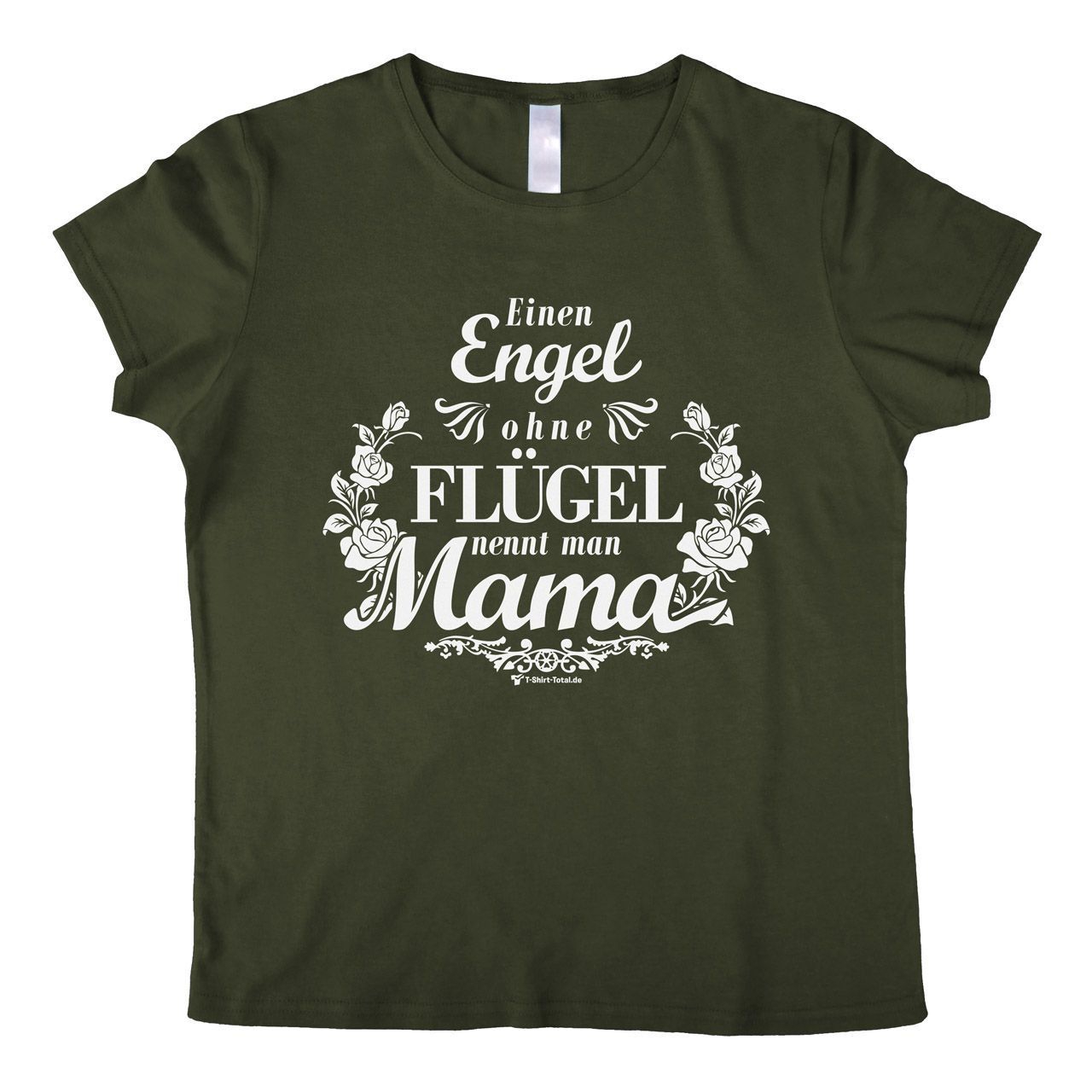 Mama ohne Flügel Woman T-Shirt khaki Small