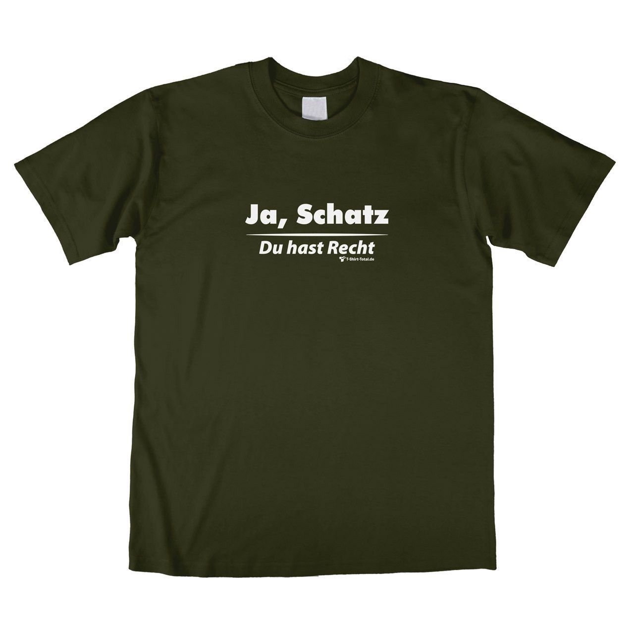 Ja Schatz Unisex T-Shirt khaki Extra Large