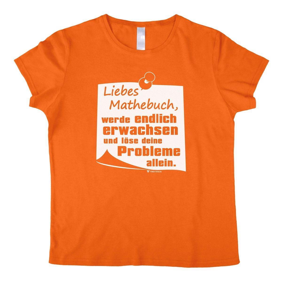Liebes Mathebuch Woman T-Shirt orange Small