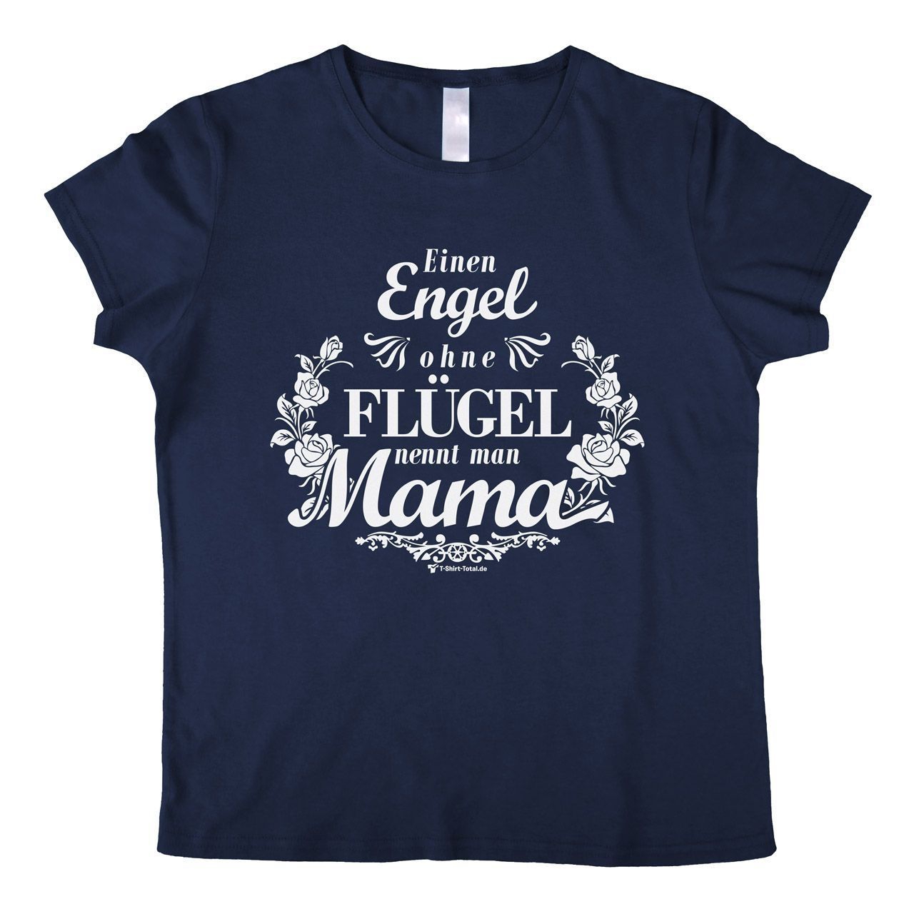 Mama ohne Flügel Woman T-Shirt navy Small