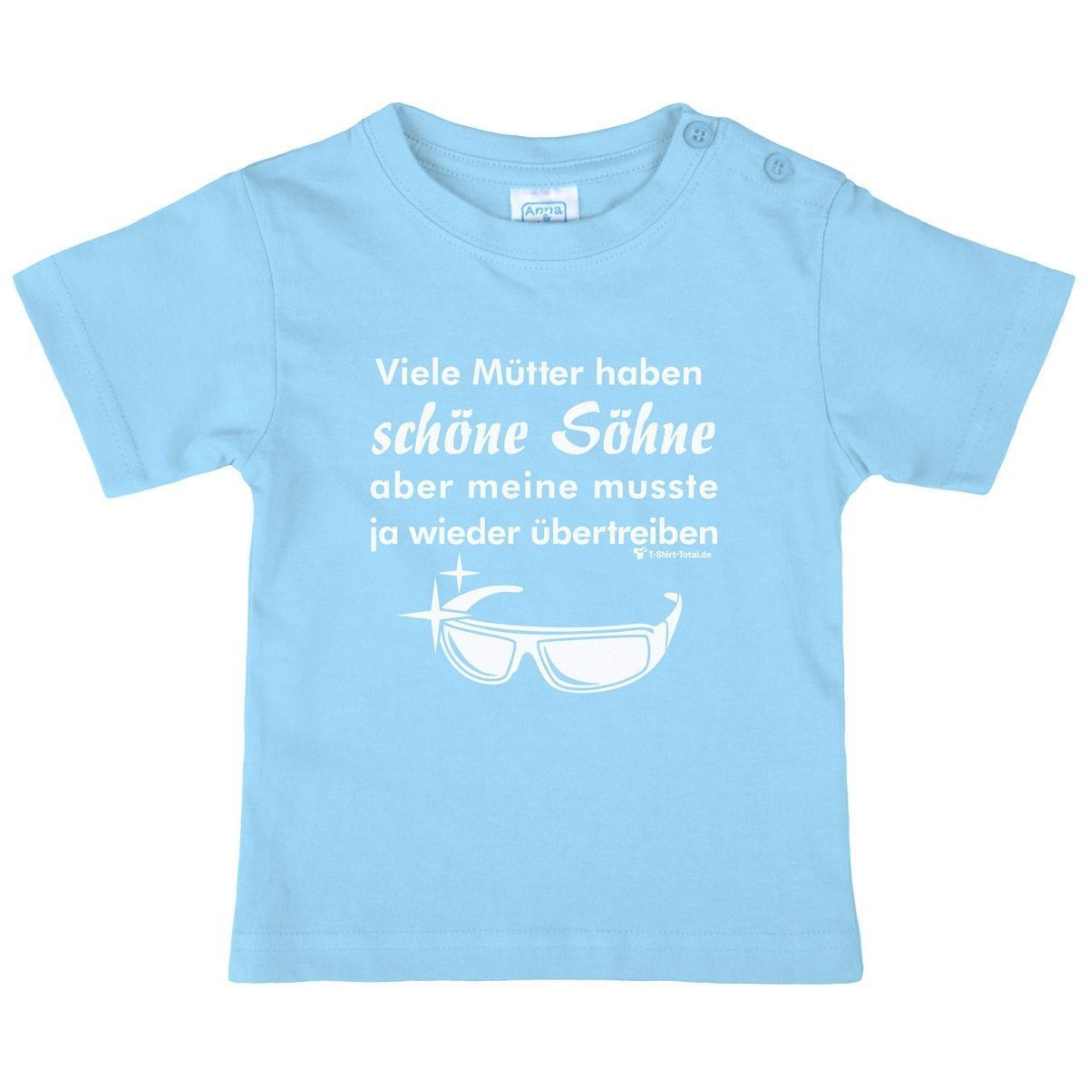 Schöne Söhne Kinder T-Shirt hellblau 110 / 116
