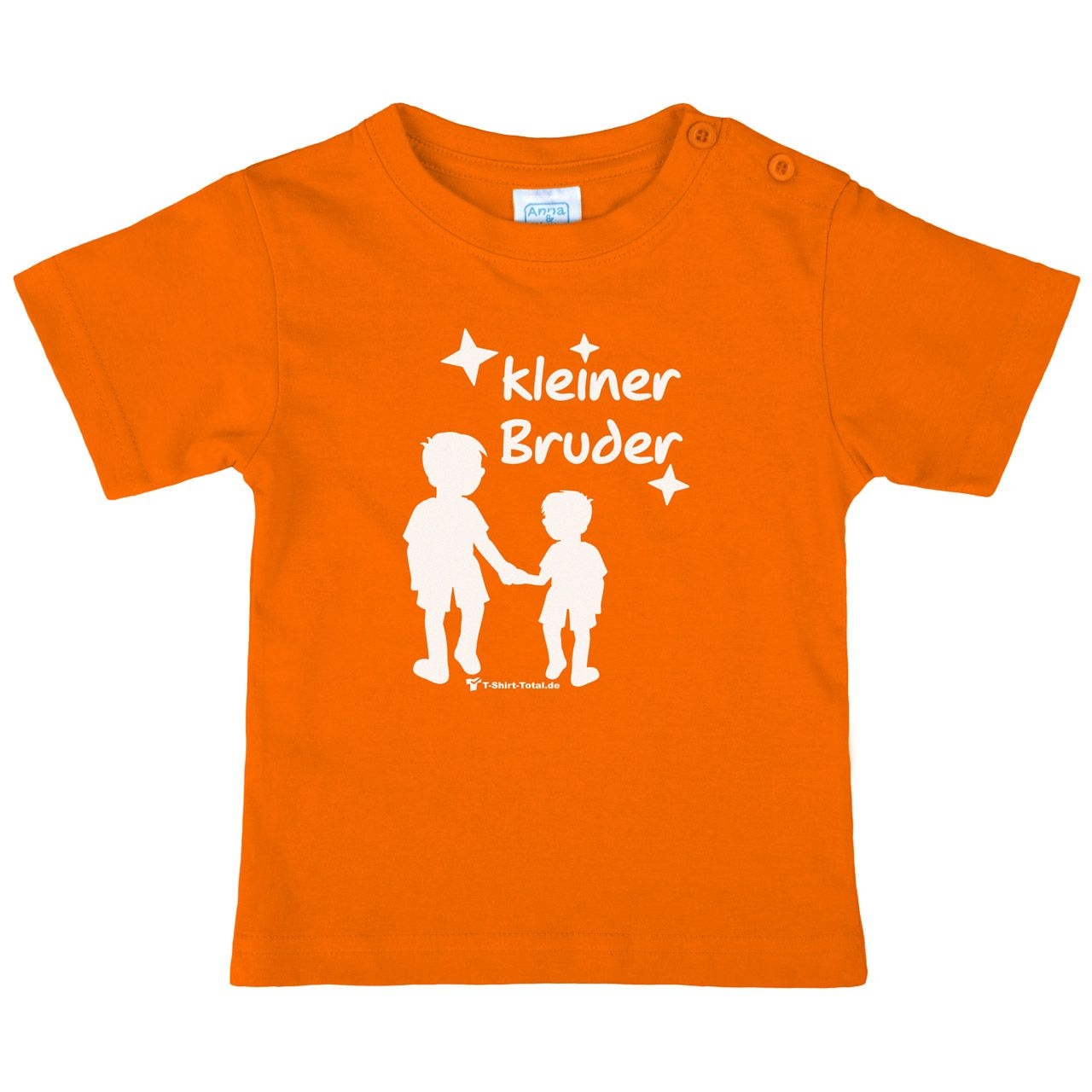 Kleiner Bruder JJ Kinder T-Shirt orange 68 / 74