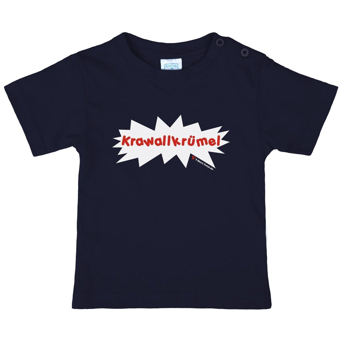 Krawallkrümel Kinder T-Shirt navy 134 / 140