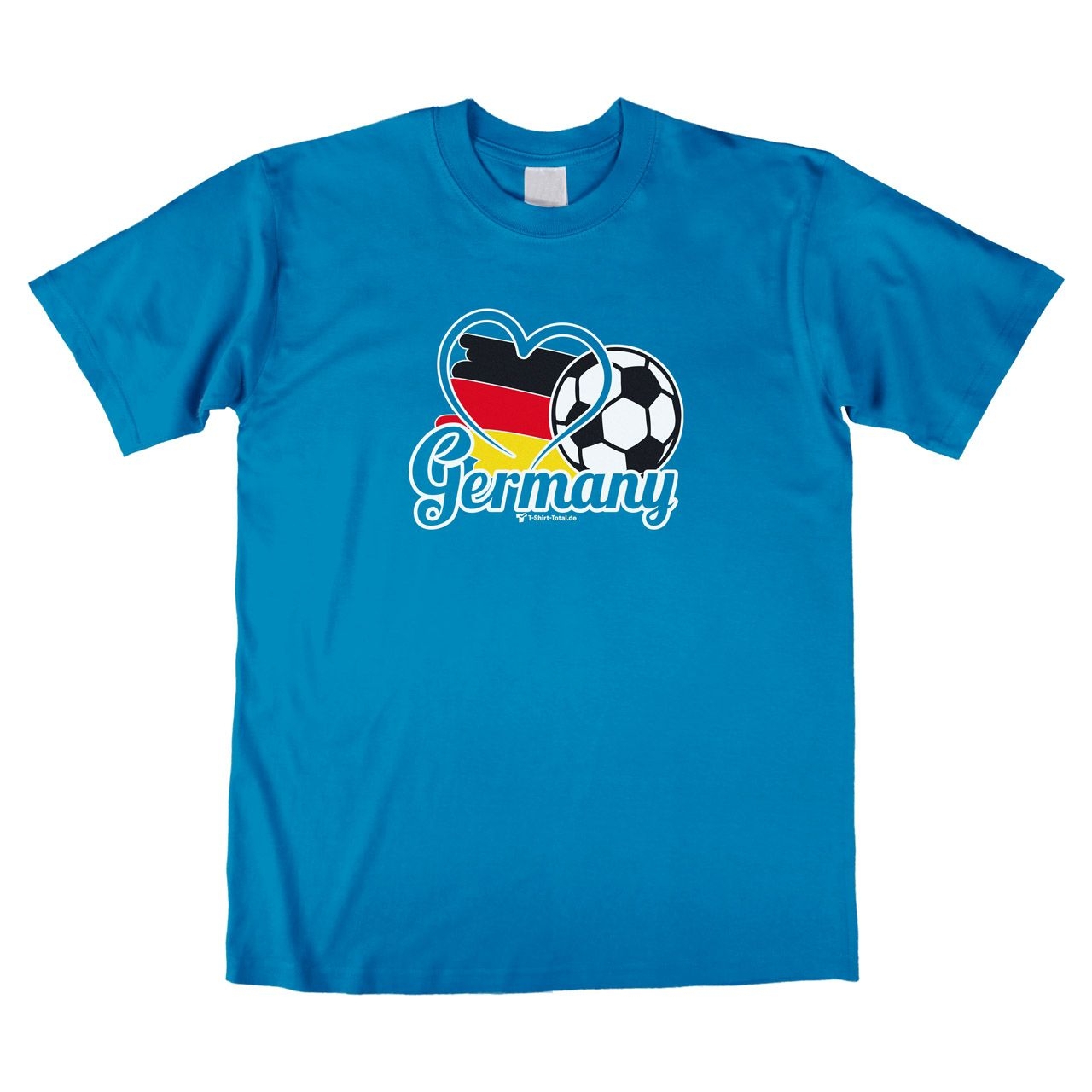 Fußball Germany Unisex T-Shirt petrol Extra Large