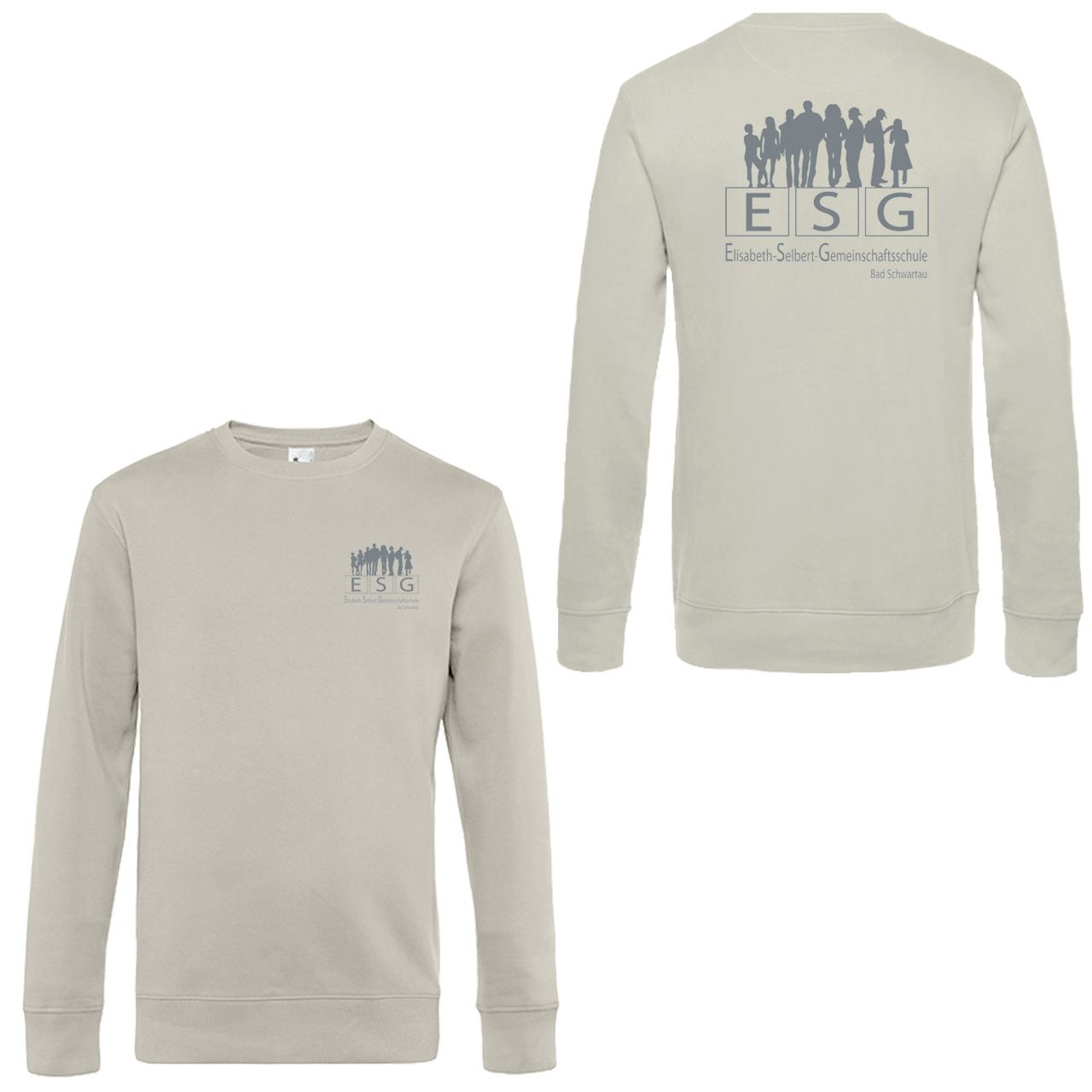 ESG Unisex Sweatshirt beige Extra Small