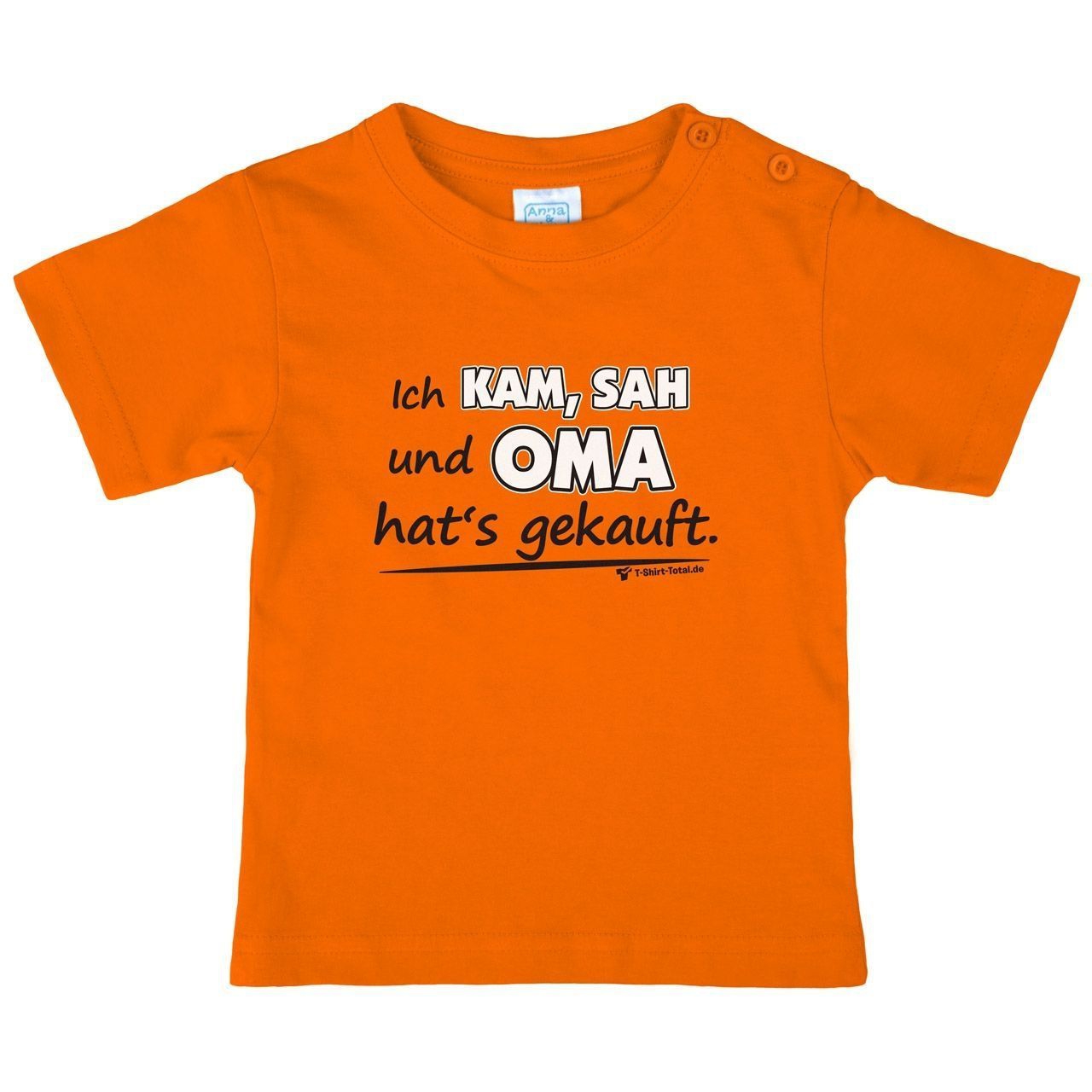 Oma hats gekauft Kinder T-Shirt orange 110 / 116