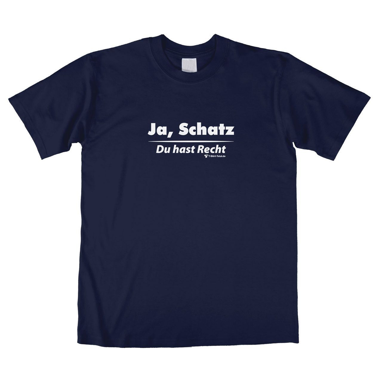 Ja Schatz Unisex T-Shirt navy Extra Large