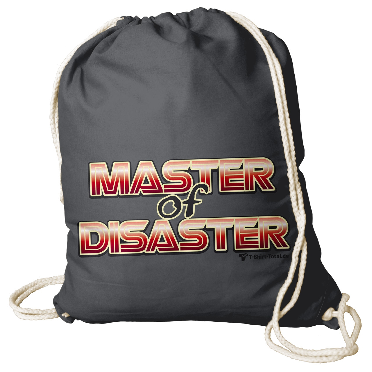 Master of Disaster Rucksack Beutel grau