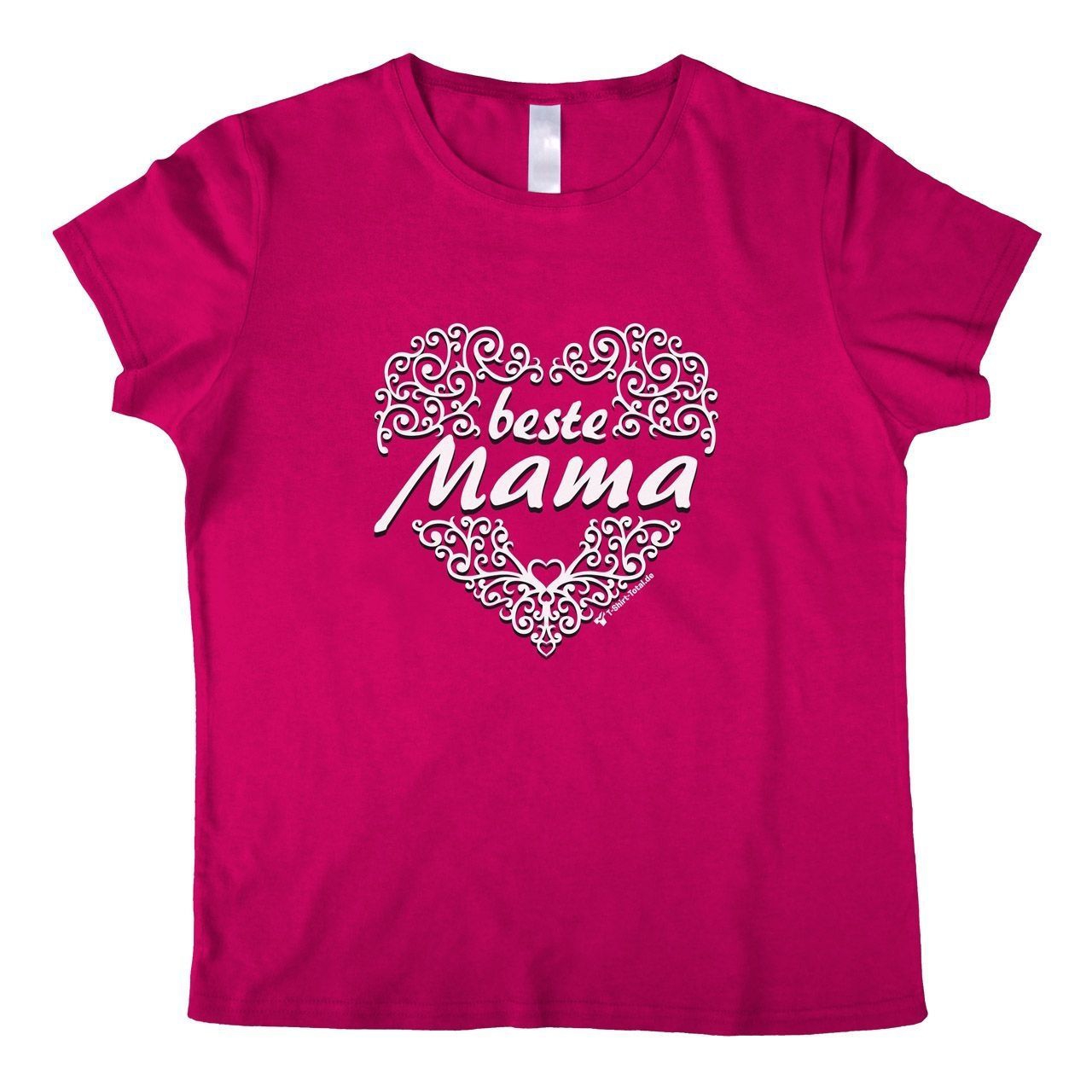 Beste Mama Woman T-Shirt pink Medium