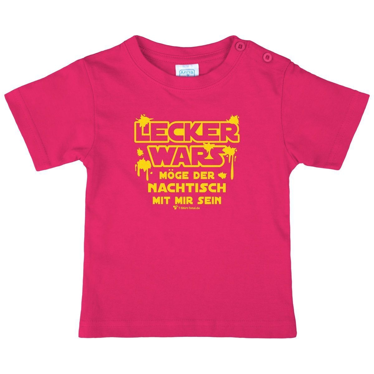 Lecker wars Kinder T-Shirt pink 68 / 74