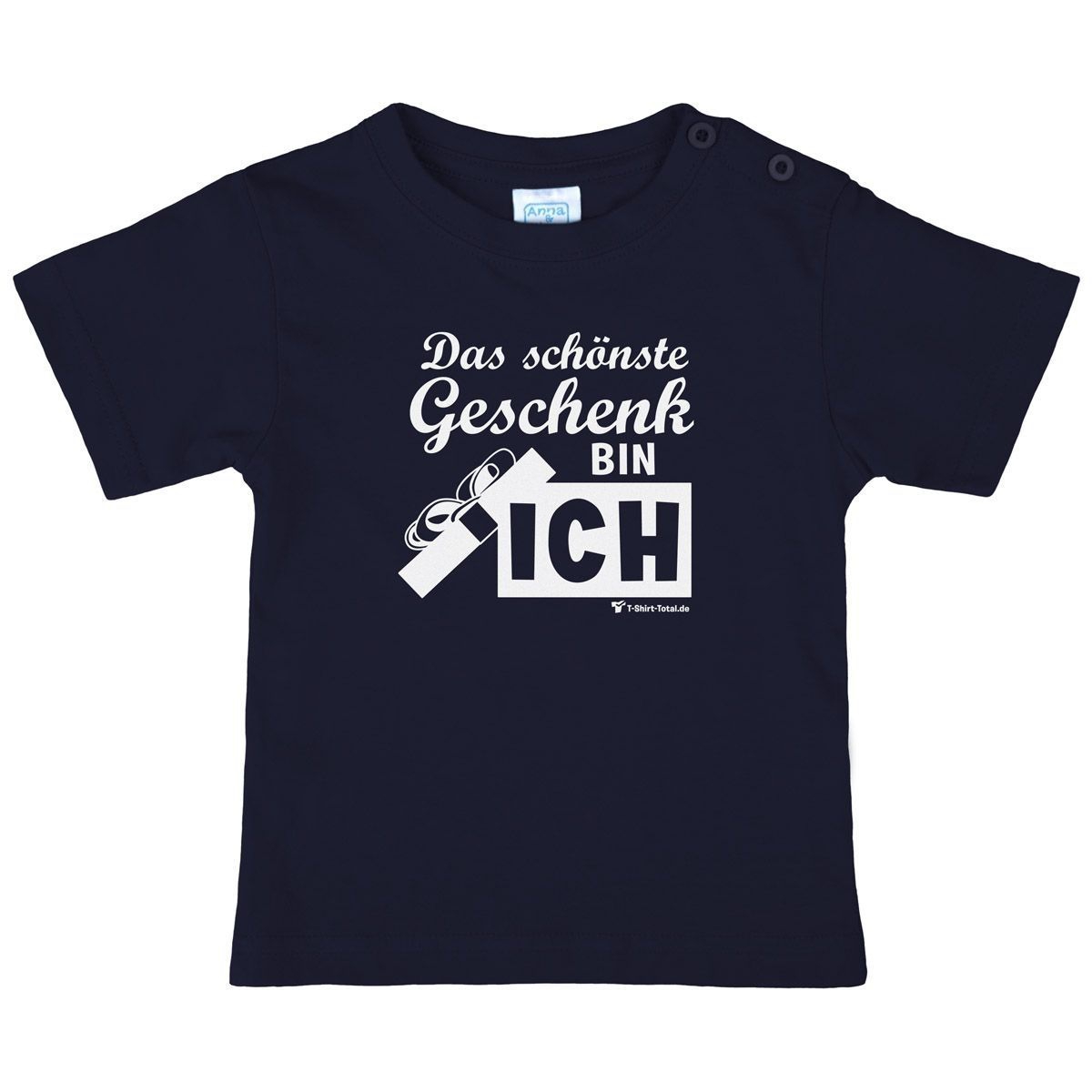 Schönste Geschenk Kinder T-Shirt navy 68 / 74