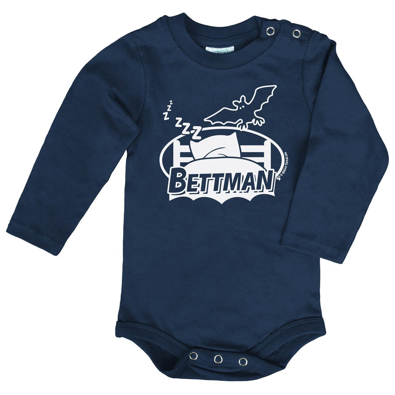 Bettman Baby Body Langarm navy 68 / 74