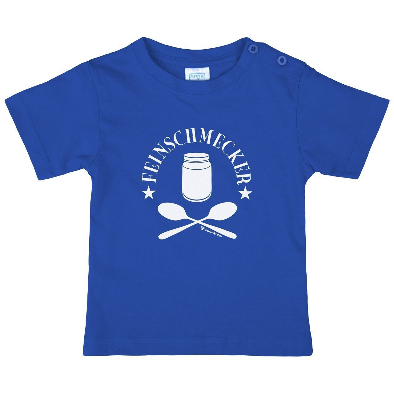 Feinschmecker Kinder T-Shirt royal 56 / 62