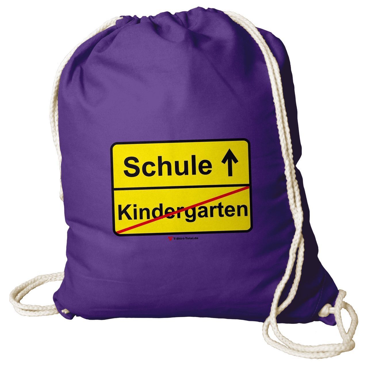 Kindergarten Schule Rucksack Beutel lila