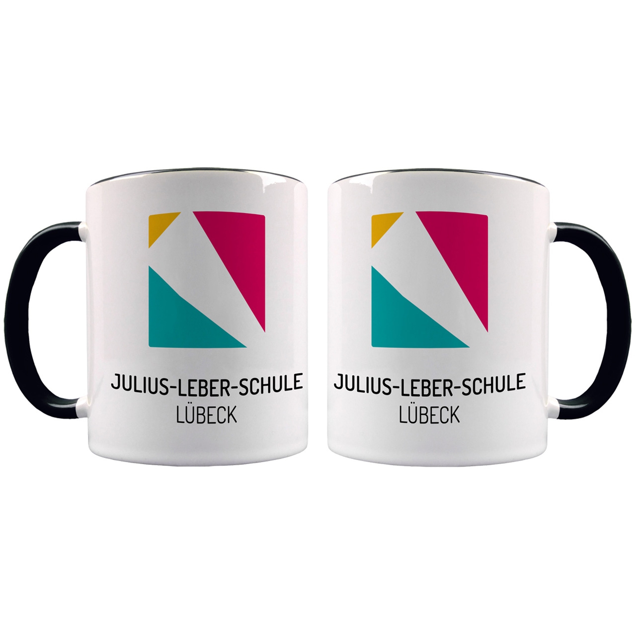 Julius-Leber-Schule Tasse schwarz / weiß